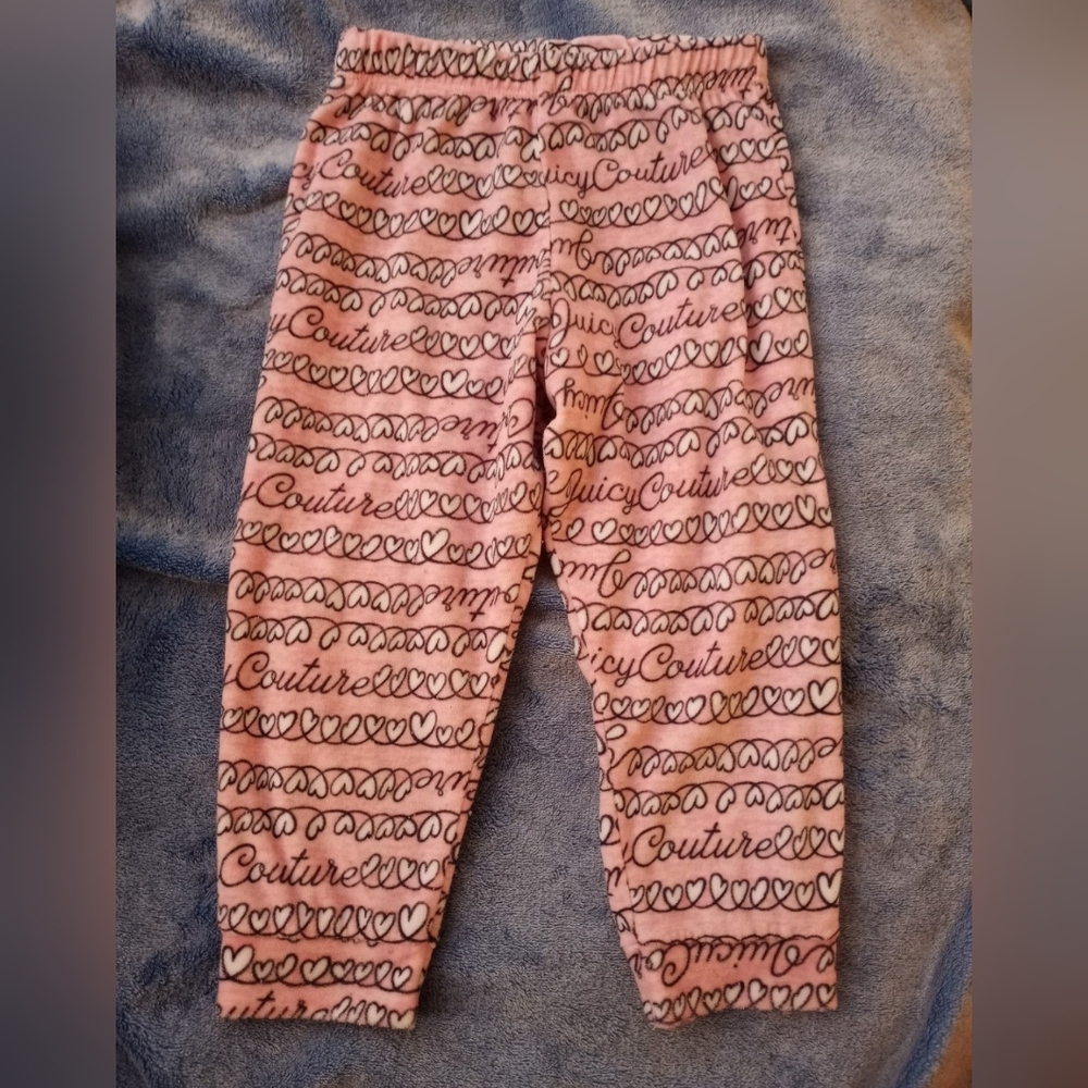 Juicy Couture Toddler Fleece Bottoms